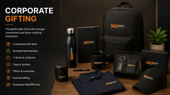 Corporate gifting showcase